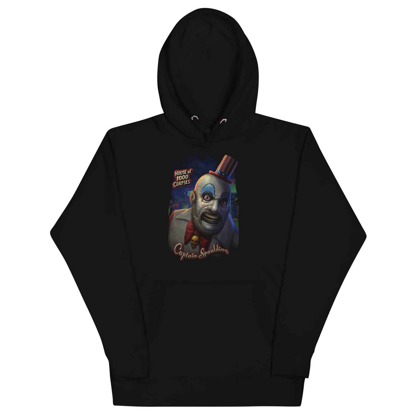 MERCHMOMENT Rob Zombie - Captain Spaulding Hoodie [Apparel] - Rock Band Apparel