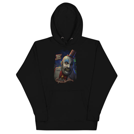 MERCHMOMENT Rob Zombie - Captain Spaulding Hoodie [Apparel] - Rock Band Apparel