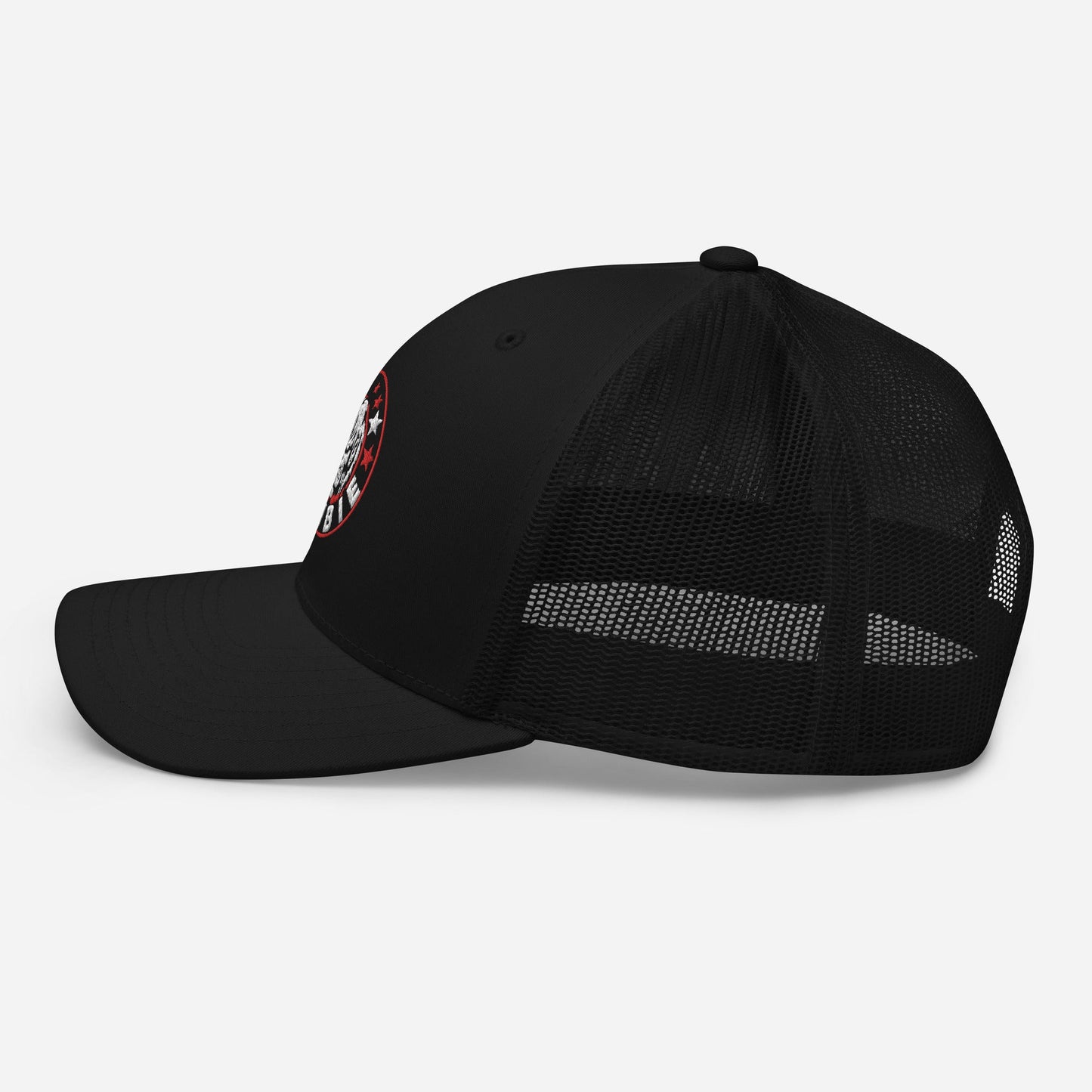 MERCHMOMENT Rob Zombie Circle Logo Embroidered Trucker Hat [Apparel] - Rock Band Apparel