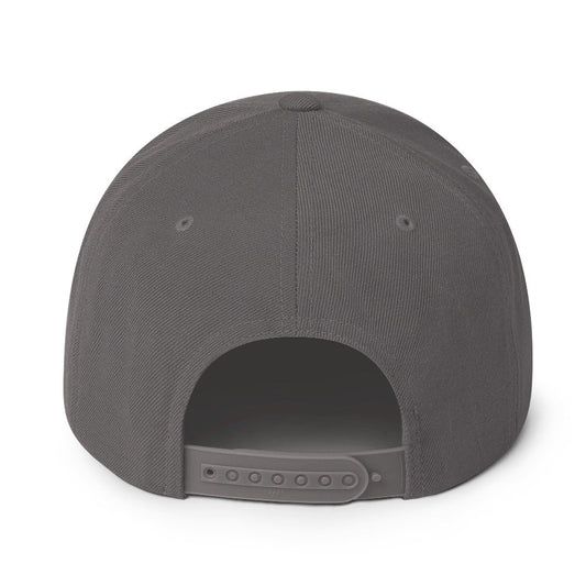 MERCHMOMENT Rob Zombie Classic Logo Grey Embroidered Snap Back Hat [Apparel] - Rock Band Apparel