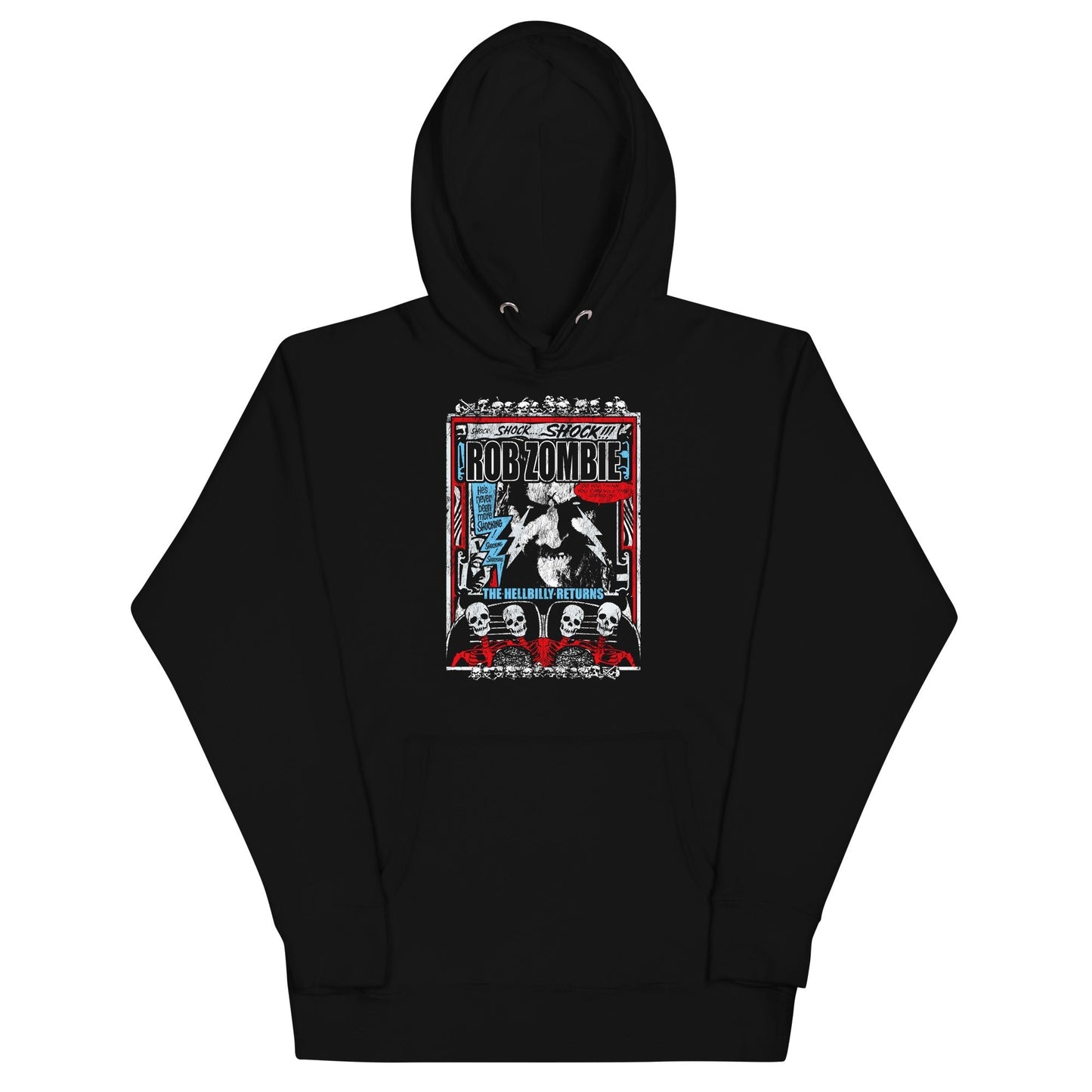 MERCHMOMENT Rob Zombie - Comic Book Hoodie [Apparel] - Rock Band Apparel
