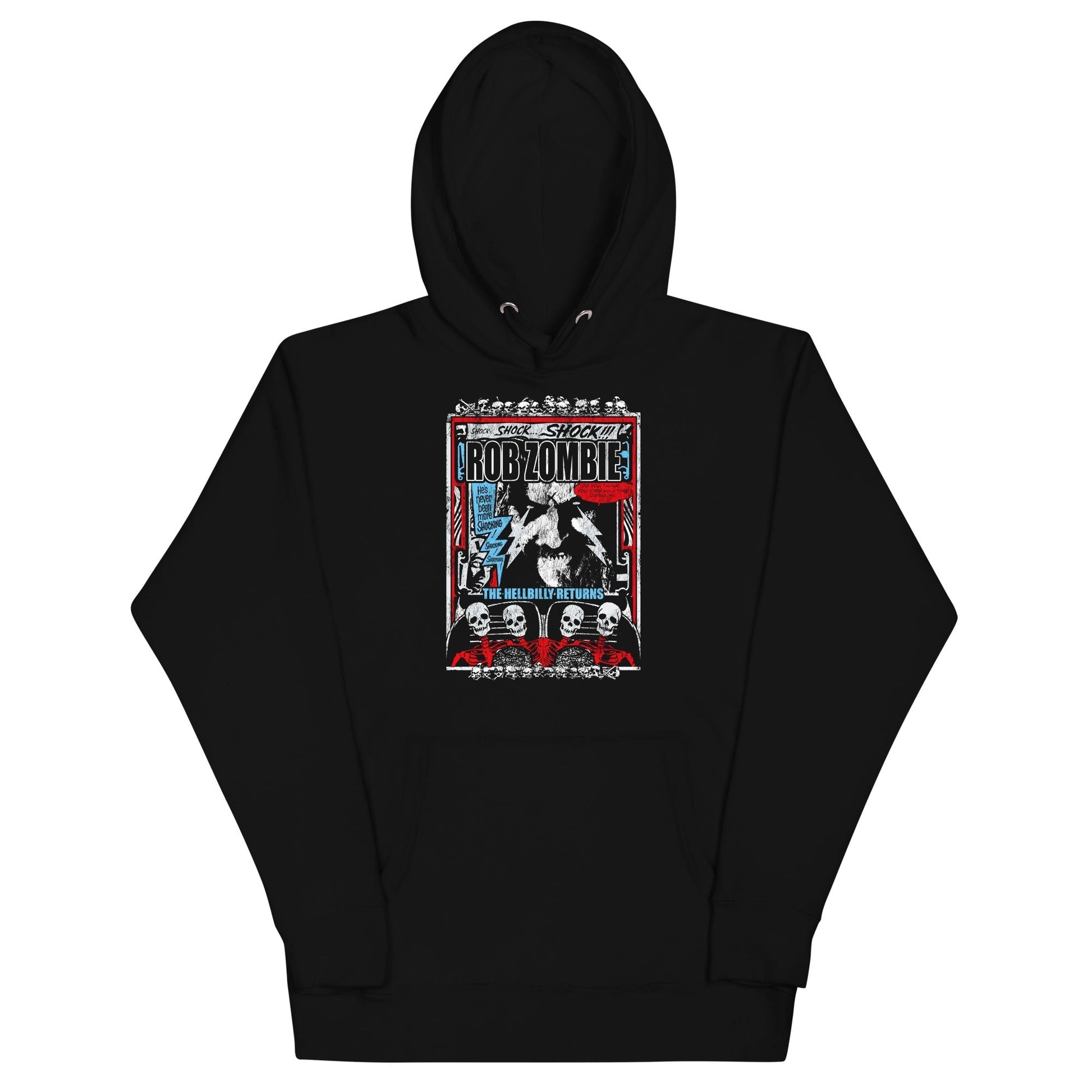 MERCHMOMENT Rob Zombie - Comic Book Hoodie [Apparel] - Rock Band Apparel