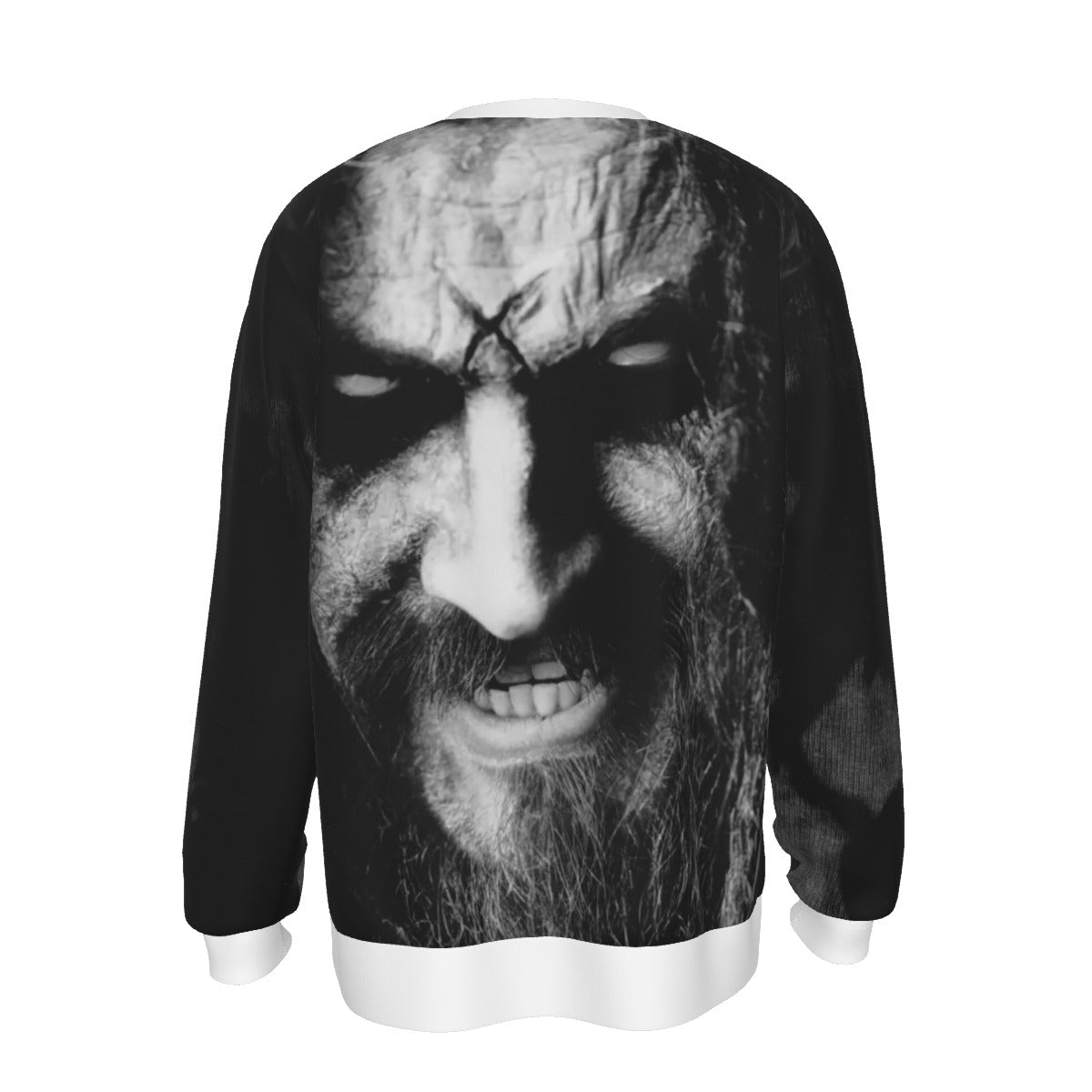 MerchMoment Rob Zombie Dead Eyes All Over Print Sweatshirt [Apparel] As Shown