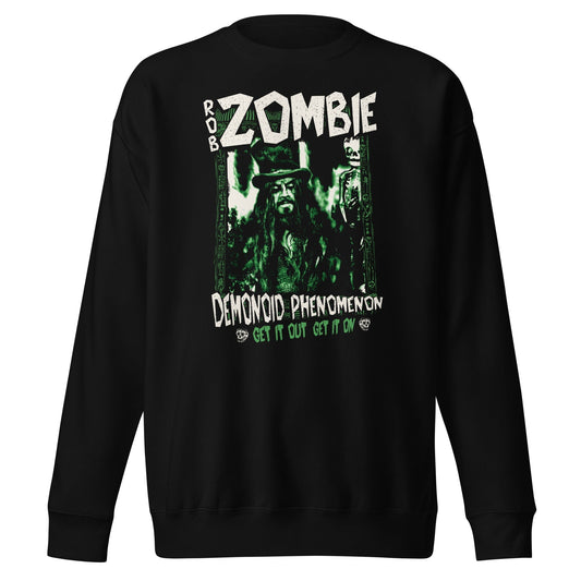 MERCHMOMENT Rob Zombie - Demonoid Phenomenon Sweatshirt [Apparel] - Rock Band Apparel