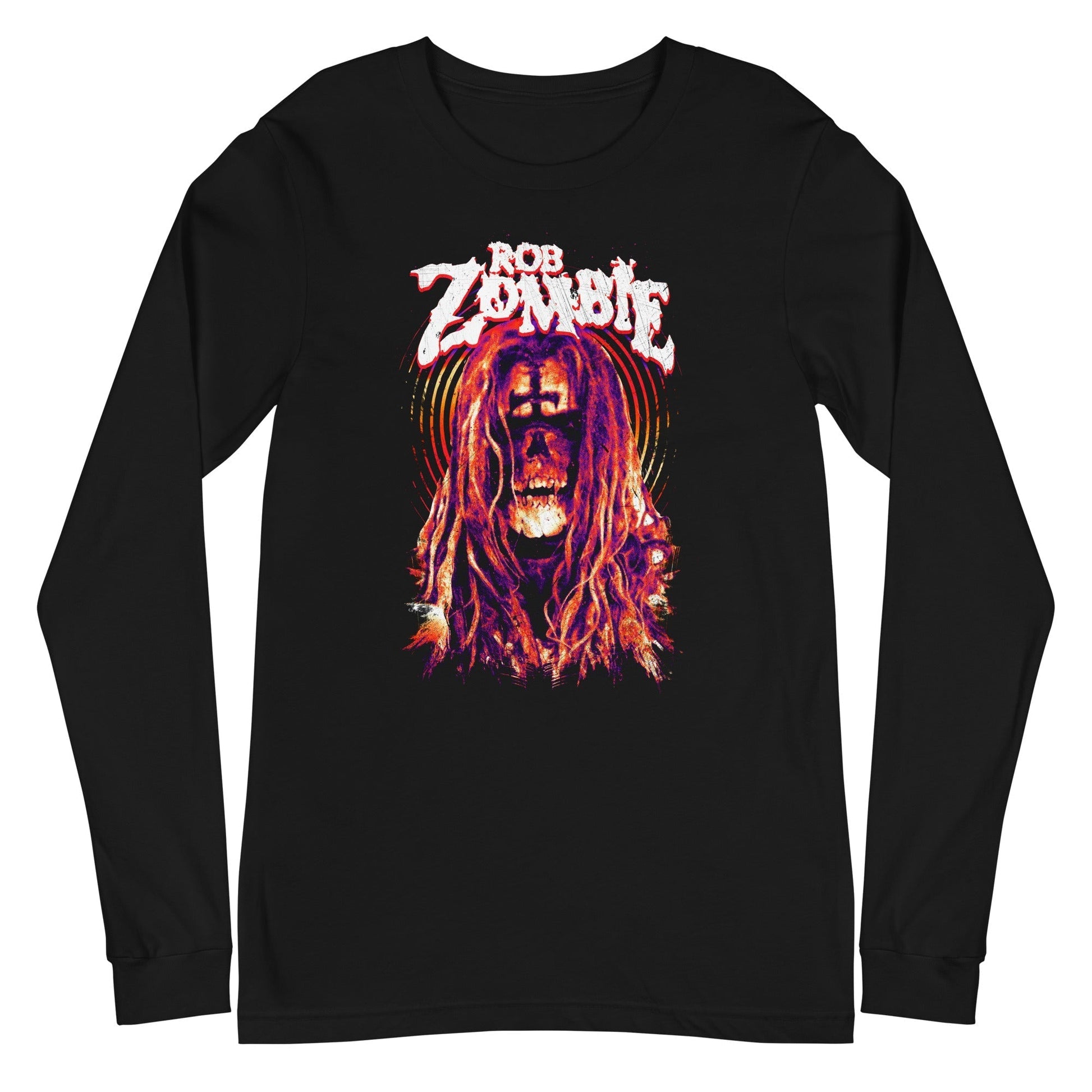 MerchMoment Rob Zombie - Dreds Long Sleeve T-Shirt [Apparel] Black