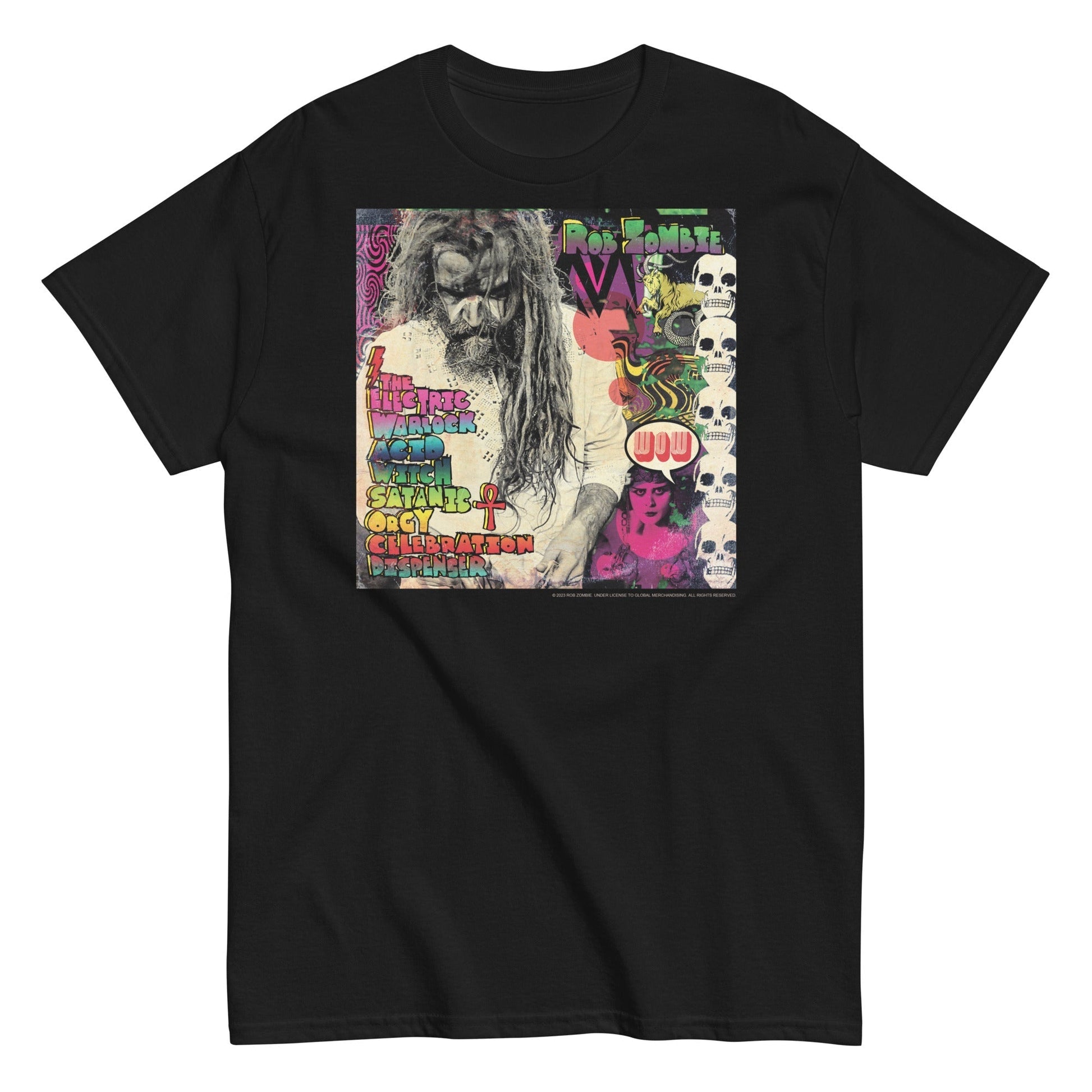 MerchMoment Rob Zombie - Electric Acid T-Shirt [Apparel] Black