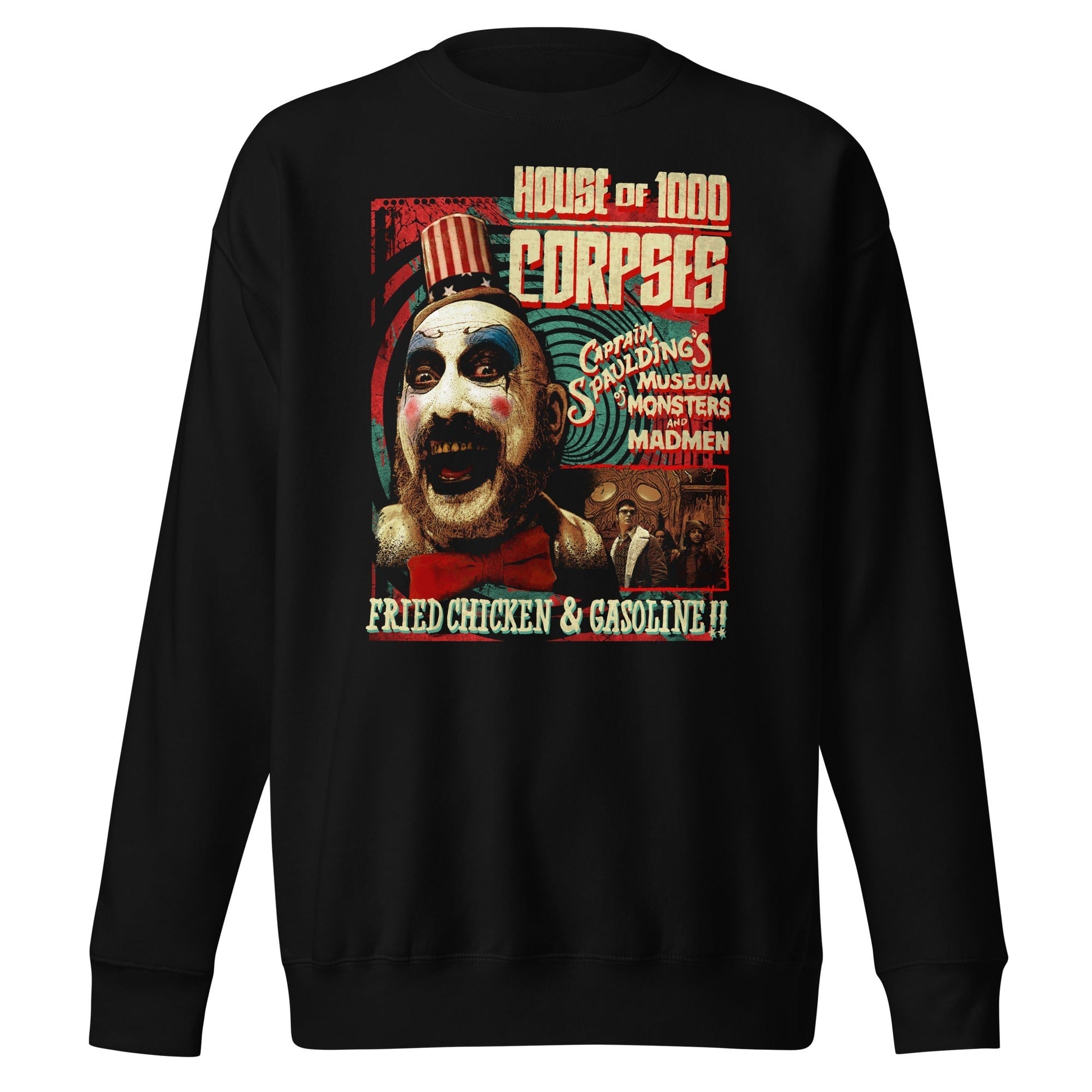 MERCHMOMENT Rob Zombie - Fried Chicken and Gasoline Sweatshirt [Apparel] - Rock Band Apparel