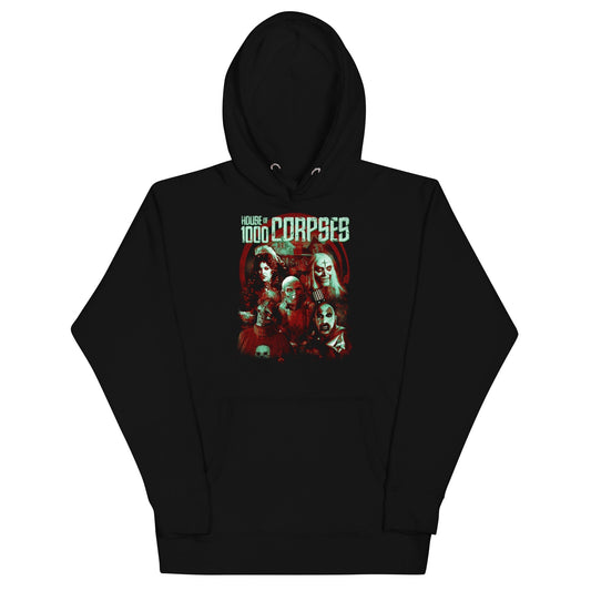 MERCHMOMENT Rob Zombie - Green Corpses Hoodie [Apparel] - Rock Band Apparel
