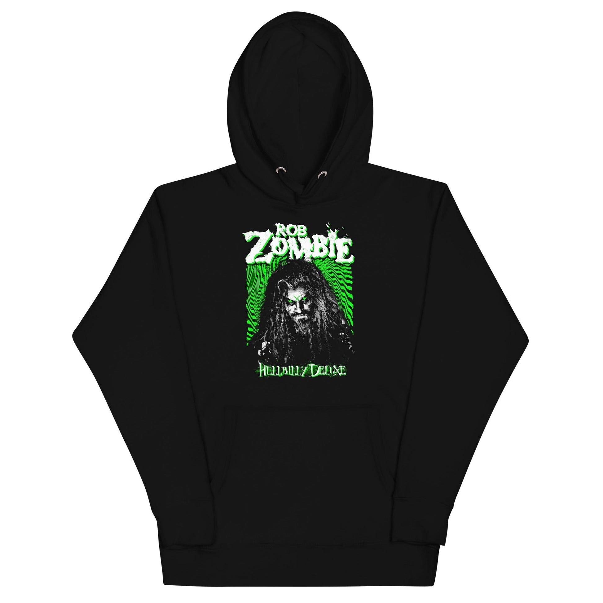 MerchMoment Rob Zombie - Hellbilly Green Hoodie [Apparel] Black