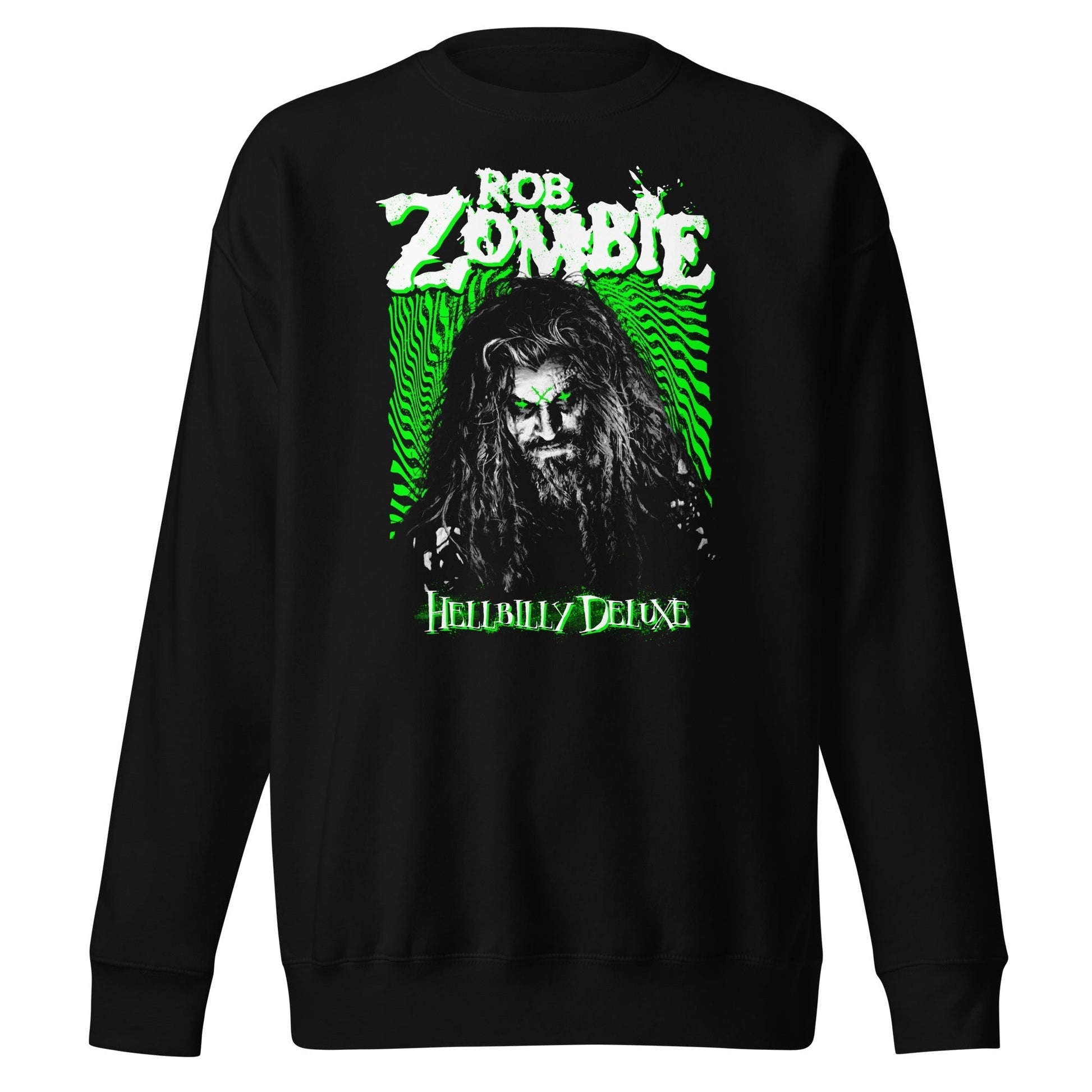 MerchMoment Rob Zombie - Hellbilly Green Sweatshirt [Apparel] Black