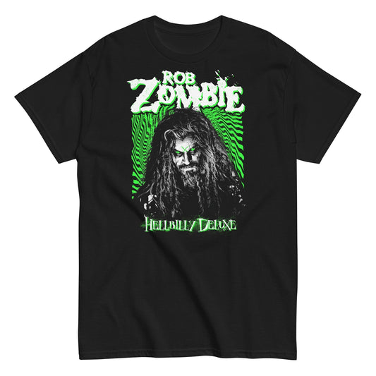 MerchMoment Rob Zombie - Hellbilly Green T-Shirt [Apparel] Black