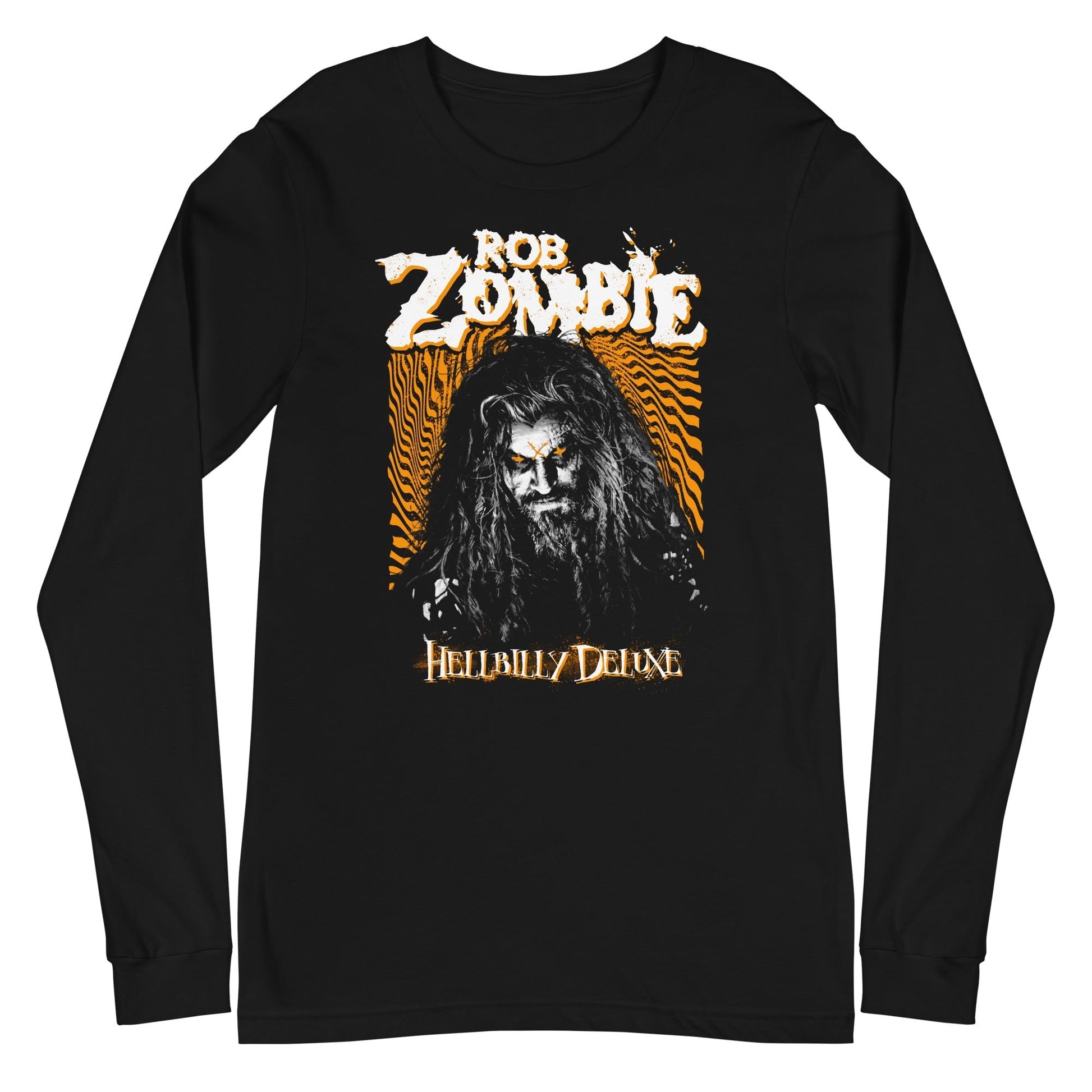 MERCHMOMENT Rob Zombie - Hellbilly Orange Long Sleeve T-Shirt [Apparel] - Rock Band Apparel