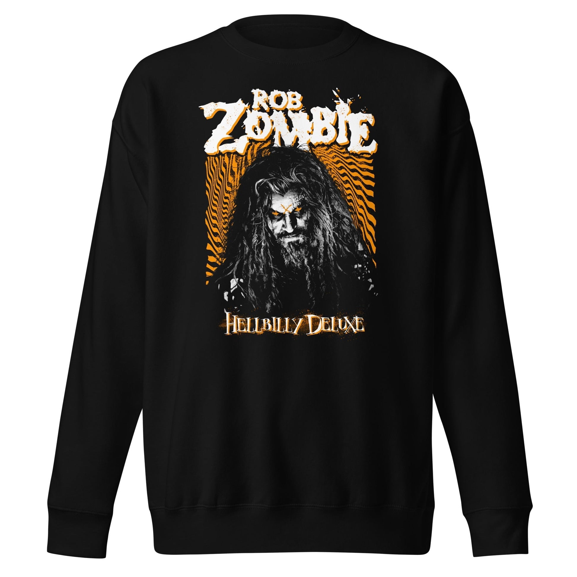 MerchMoment Rob Zombie - Hellbilly Orange Sweatshirt [Apparel] Black