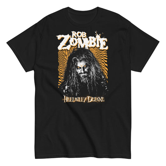 MERCHMOMENT Rob Zombie - Hellbilly Orange T-Shirt [Apparel] - Rock Band Apparel