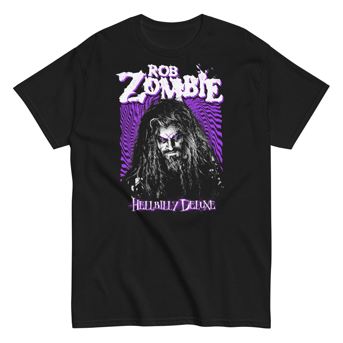 MerchMoment Rob Zombie - Hellbilly Purple T-Shirt [Apparel] Black