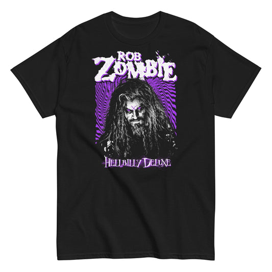 MerchMoment Rob Zombie - Hellbilly Purple T-Shirt [Apparel] Black