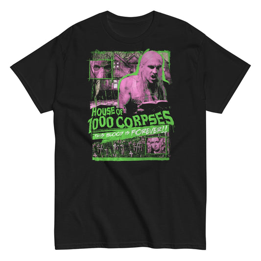 MERCHMOMENT Rob Zombie - House of 1000 Corpses T-Shirt [Apparel] - Rock Band Apparel