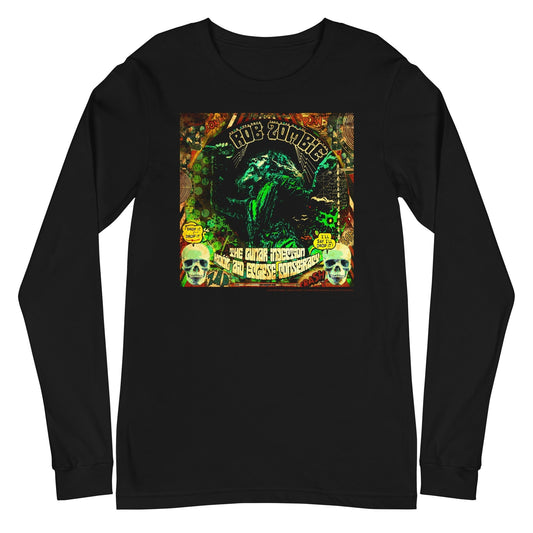 MERCHMOMENT Rob Zombie - Lunar Injection Long Sleeve T-Shirt [Apparel] - Rock Band Apparel