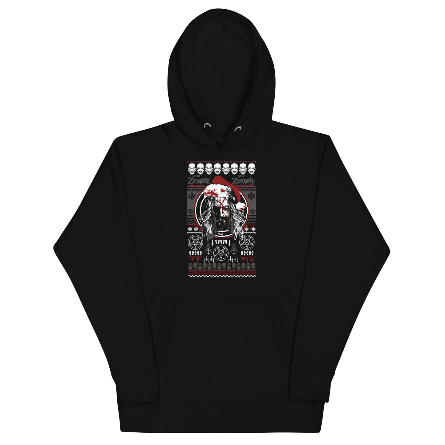 MERCHMOMENT Rob Zombie - Merry Christmas Hoodie [Apparel] - Rock Band Apparel