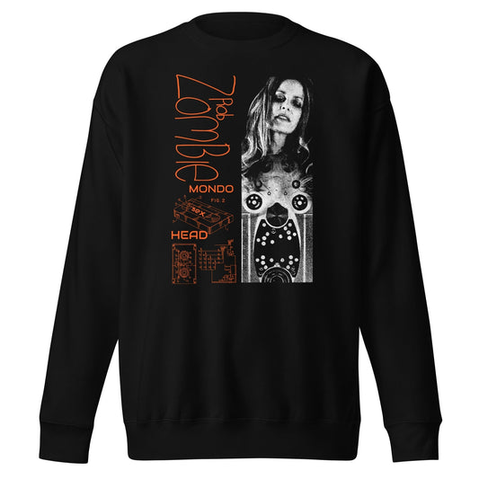 MerchMoment Rob Zombie - Mondo Head Sweatshirt [Apparel] Black