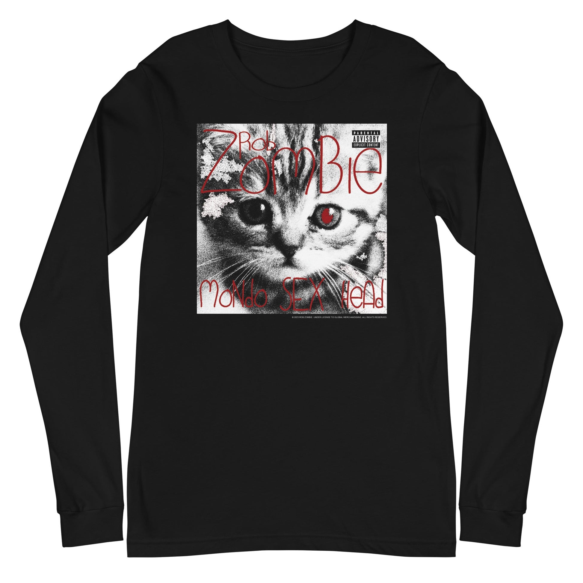 MERCHMOMENT Rob Zombie - Mondo Sex Head Long Sleeve T-Shirt [Apparel] - Rock Band Apparel