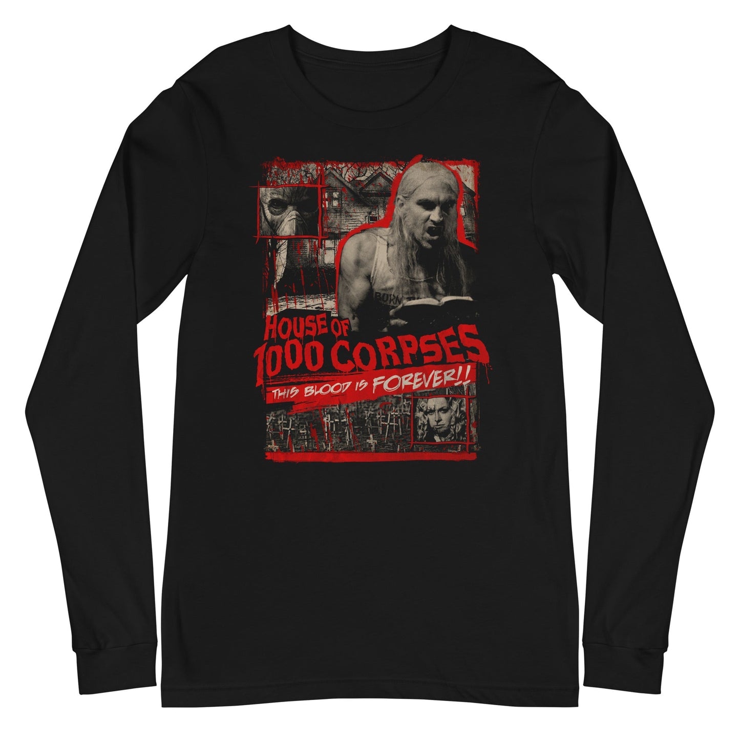 MerchMoment Rob Zombie - More Corpses Long Sleeve T-Shirt [Apparel] Black
