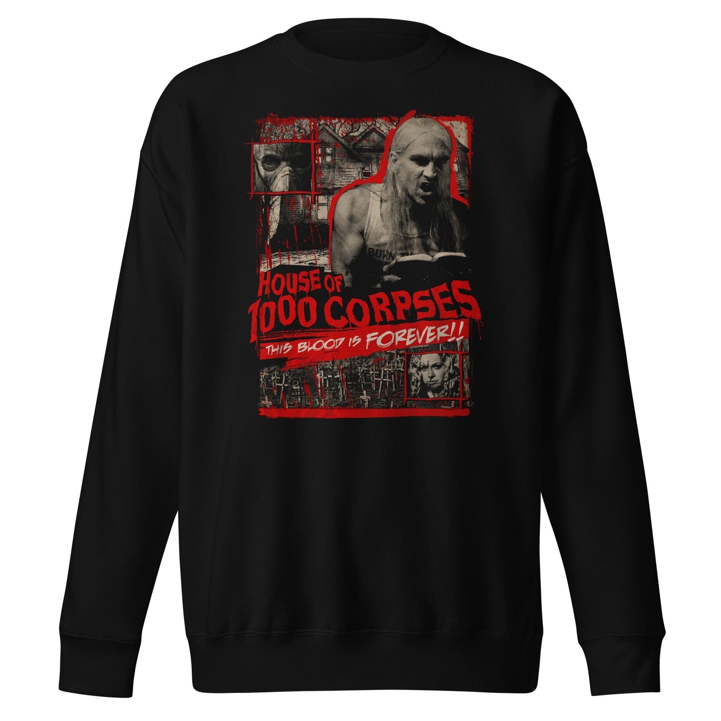 MerchMoment Rob Zombie - More Corpses Sweatshirt [Apparel] Black