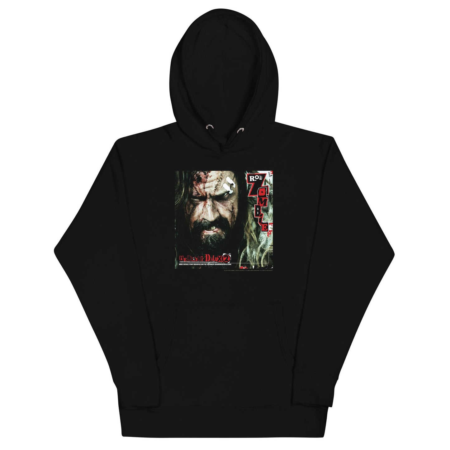 MerchMoment Rob Zombie - Ransom Note Hoodie [Apparel] Black