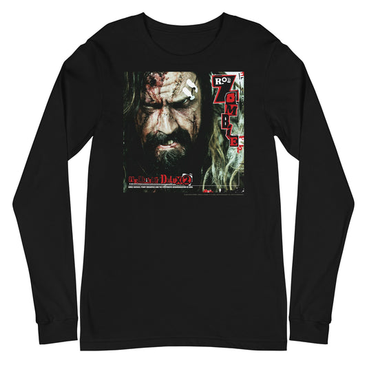 MERCHMOMENT Rob Zombie - Ransom Note Long Sleeve T-Shirt [Apparel] - Rock Band Apparel