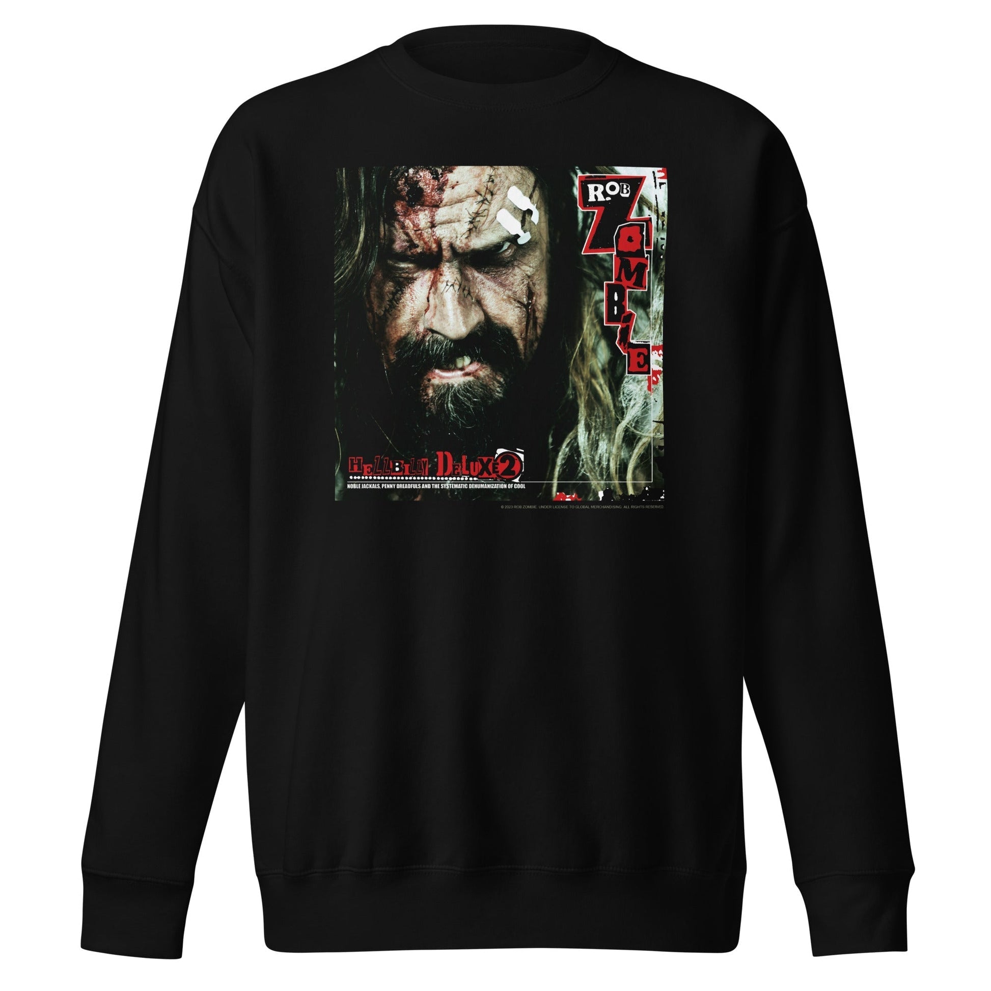 MERCHMOMENT Rob Zombie - Ransom Note Sweatshirt [Apparel] - Rock Band Apparel