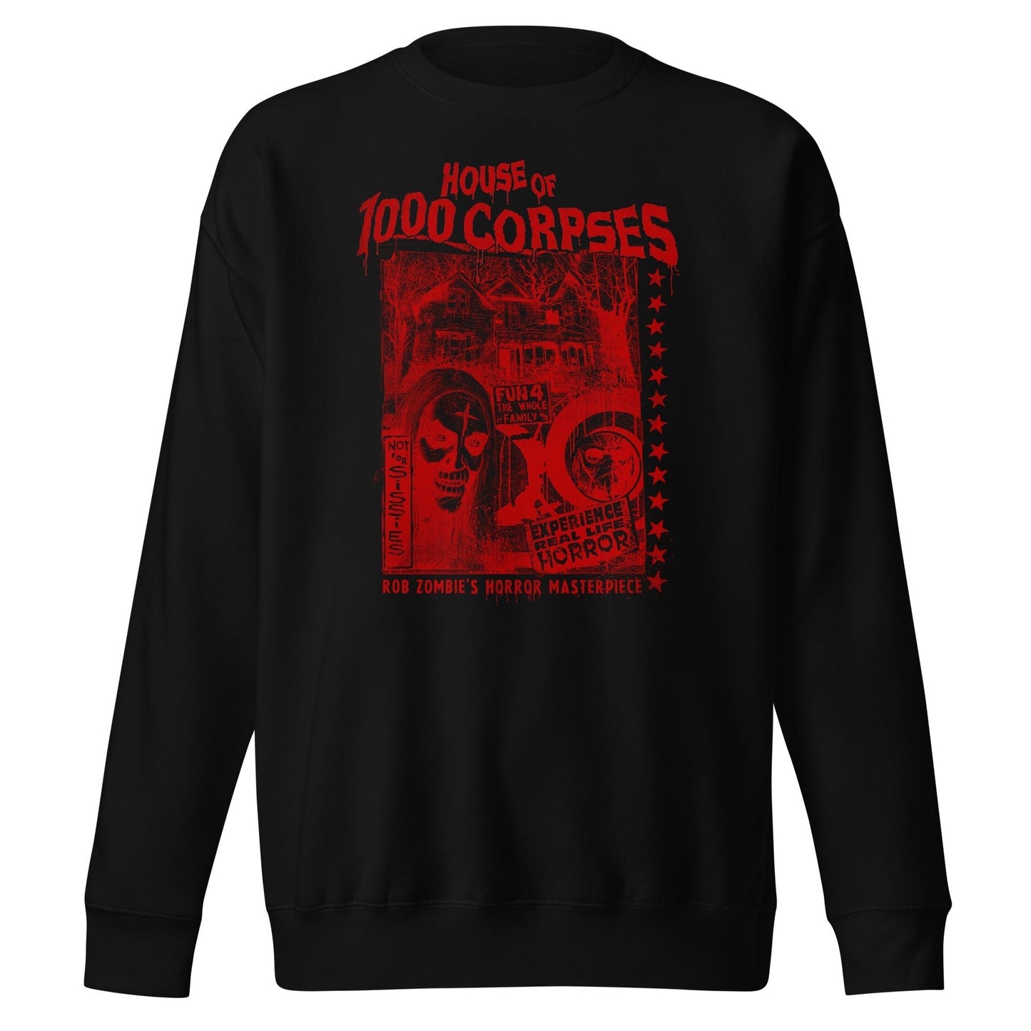 MERCHMOMENT Rob Zombie - Red Corpses Sweatshirt [Apparel] - Rock Band Apparel