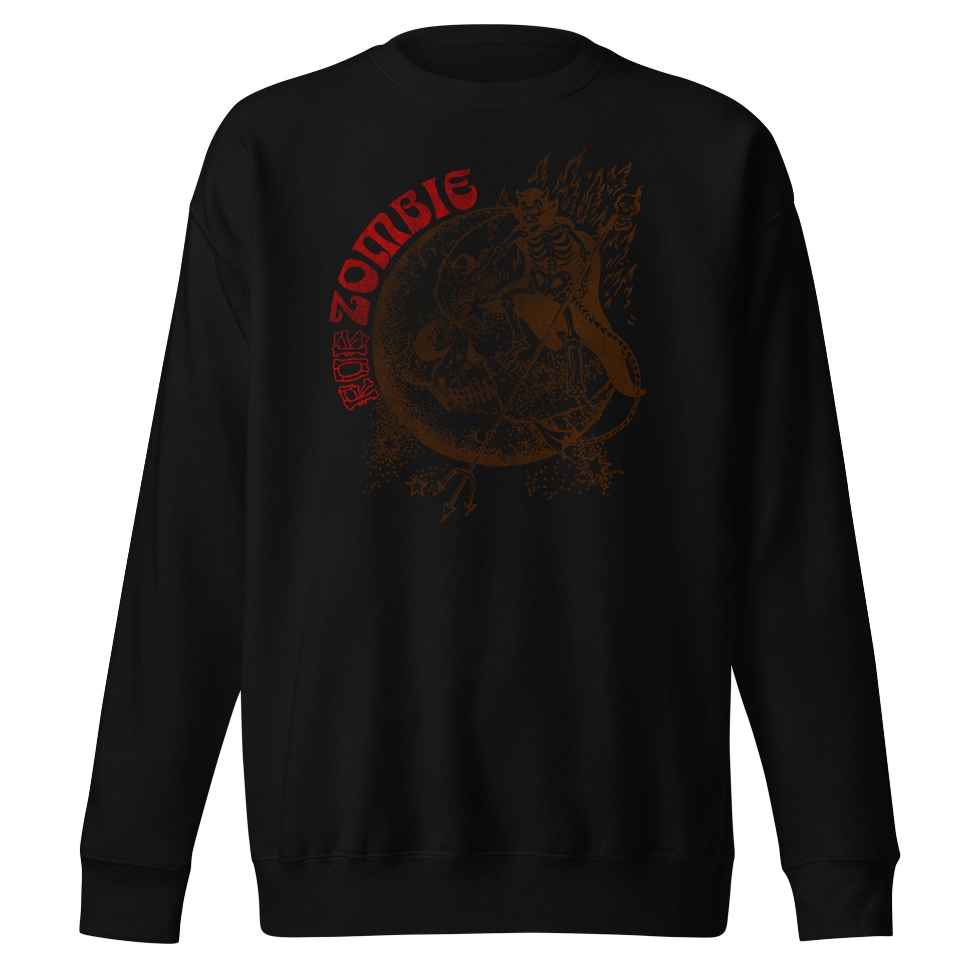 MerchMoment Rob Zombie - Red Rob Sweatshirt [Apparel] Black