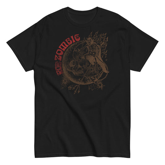 MerchMoment Rob Zombie - Red Rob T-Shirt [Apparel] Black