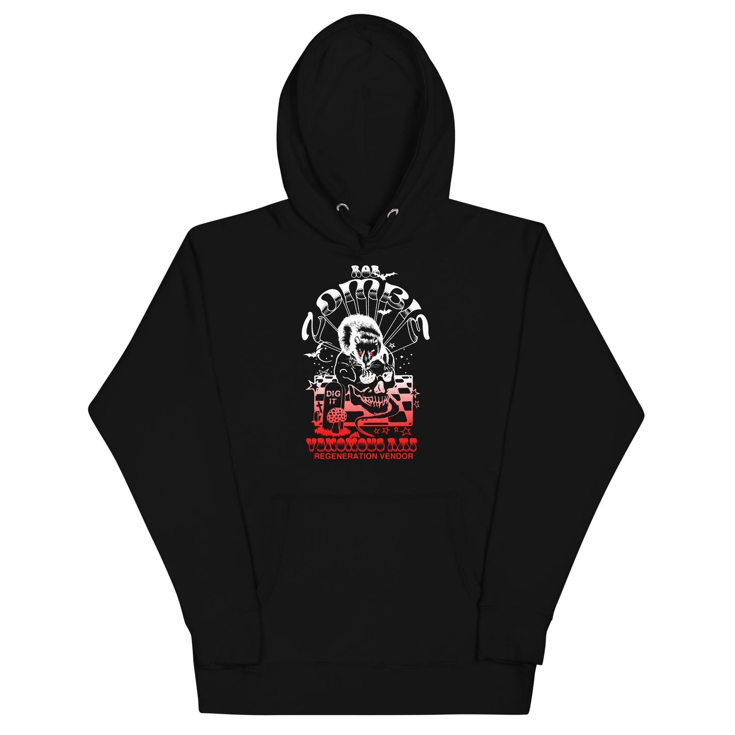 MERCHMOMENT Rob Zombie - Regeneration Vendor Hoodie [Apparel] - Rock Band Apparel
