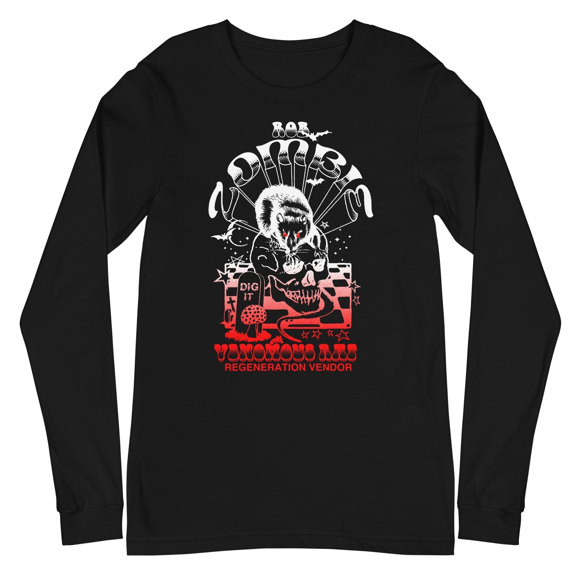 MERCHMOMENT Rob Zombie - Regeneration Vendor Long Sleeve T-Shirt [Apparel] - Rock Band Apparel
