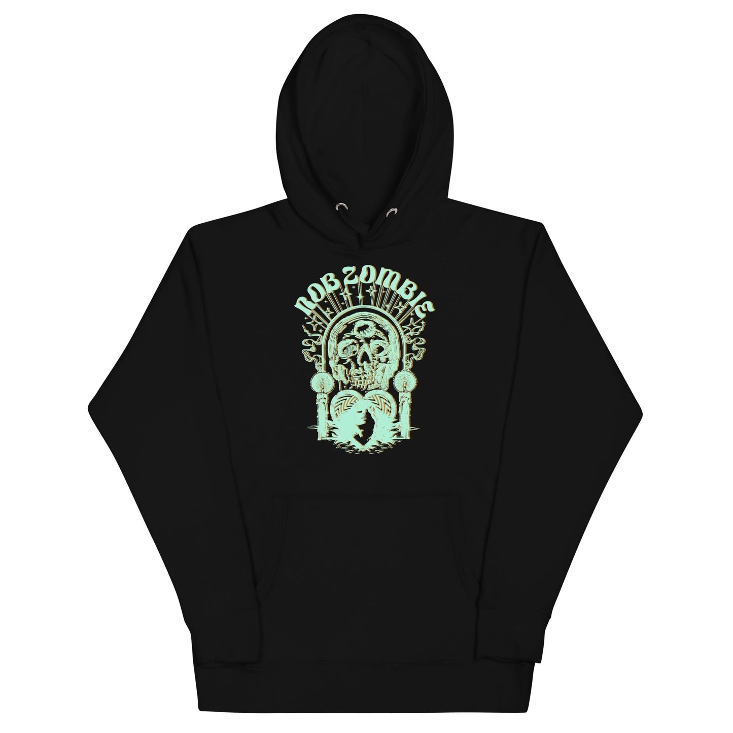 MERCHMOMENT Rob Zombie - Shrooms Rob Hoodie [Apparel] - Rock Band Apparel
