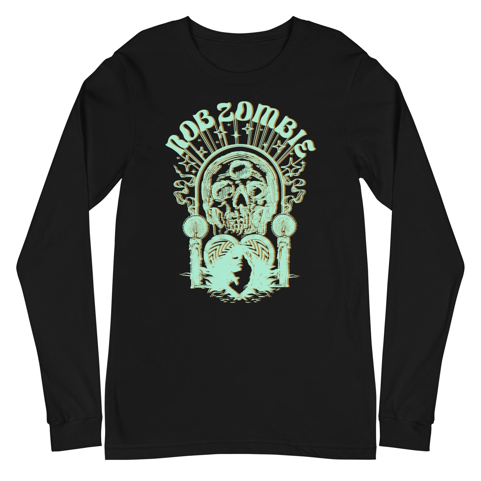 MERCHMOMENT Rob Zombie - Shrooms Rob Long Sleeve T-Shirt [Apparel] - Rock Band Apparel
