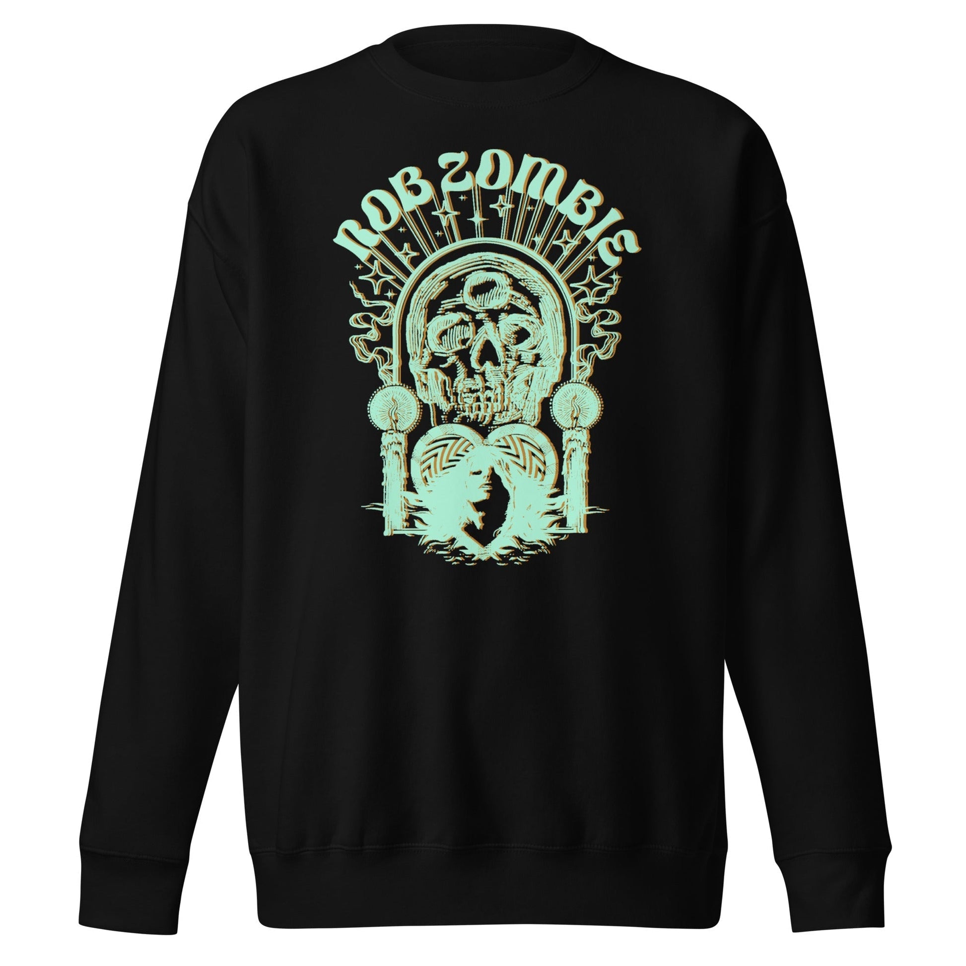 MerchMoment Rob Zombie - Shrooms Rob Sweatshirt [Apparel] Black