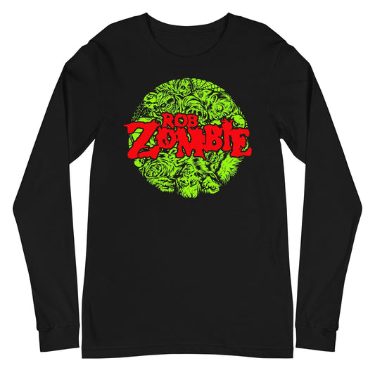 MERCHMOMENT Rob Zombie - Slime Logo Long Sleeve T-Shirt [Apparel] - Rock Band Apparel