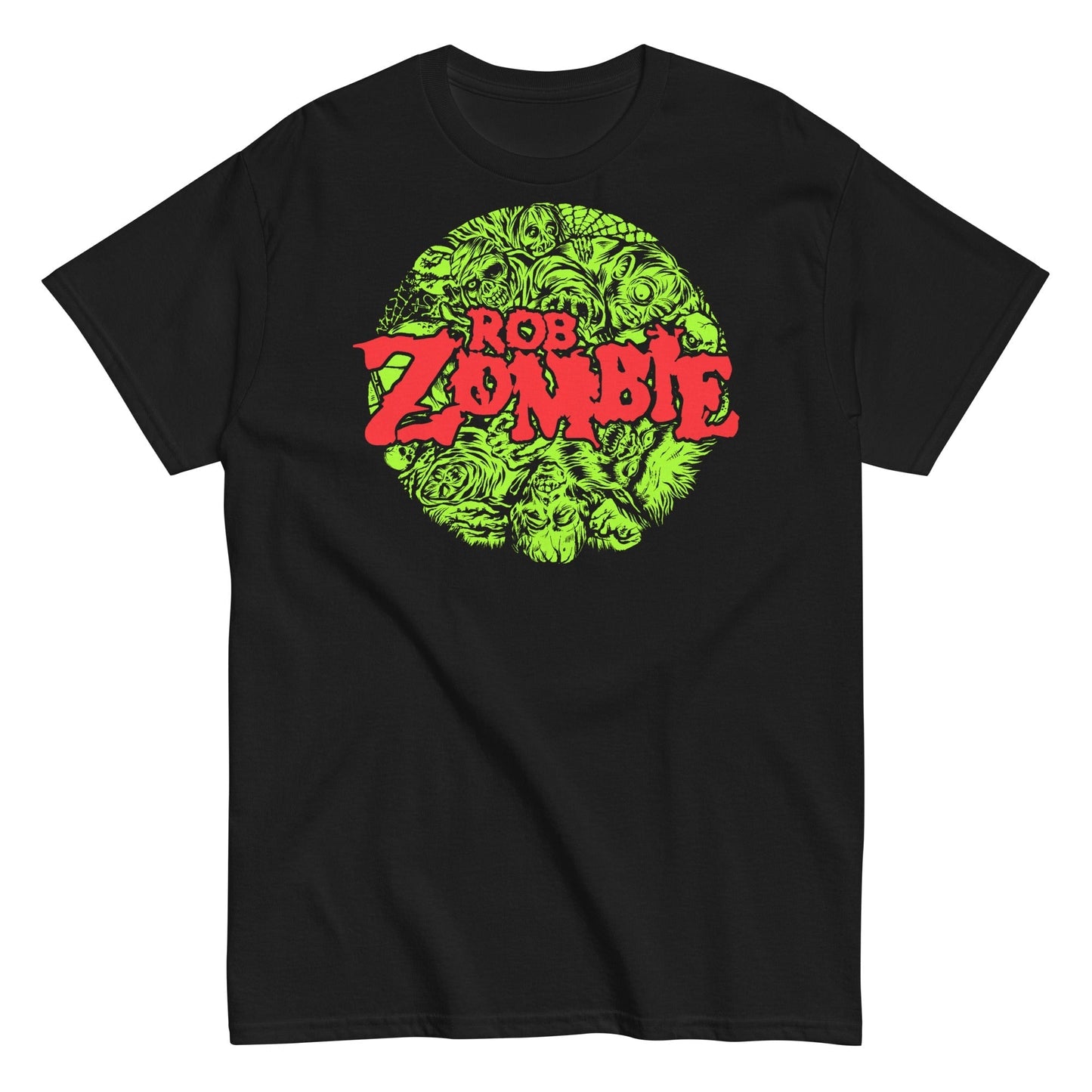 MERCHMOMENT Rob Zombie - Slime Logo T-Shirt [Apparel] - Rock Band Apparel