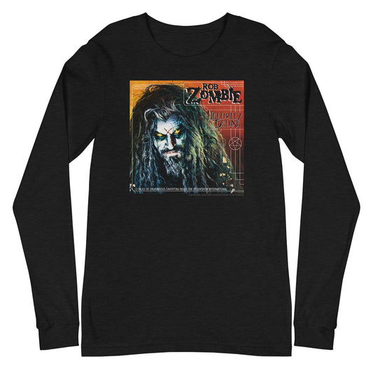 MERCHMOMENT Rob Zombie - Staring Long Sleeve T-Shirt [Apparel] - Rock Band Apparel