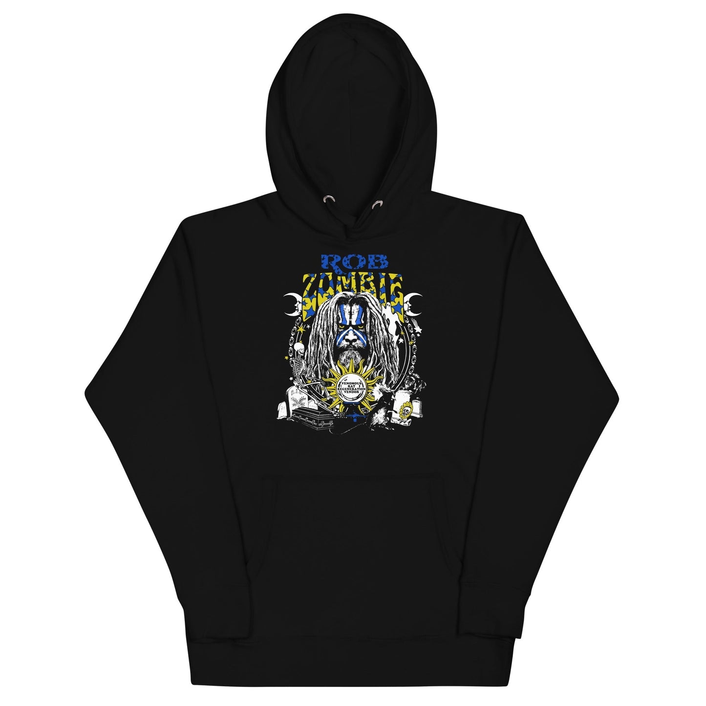 MerchMoment Rob Zombie - Venemous Rat Hoodie [Apparel] Black