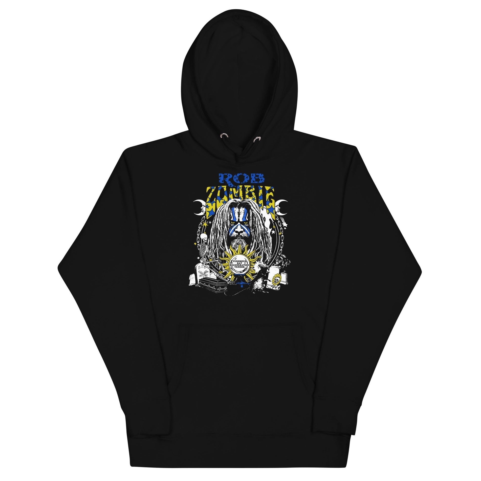MerchMoment Rob Zombie - Venemous Rat Hoodie [Apparel] Black