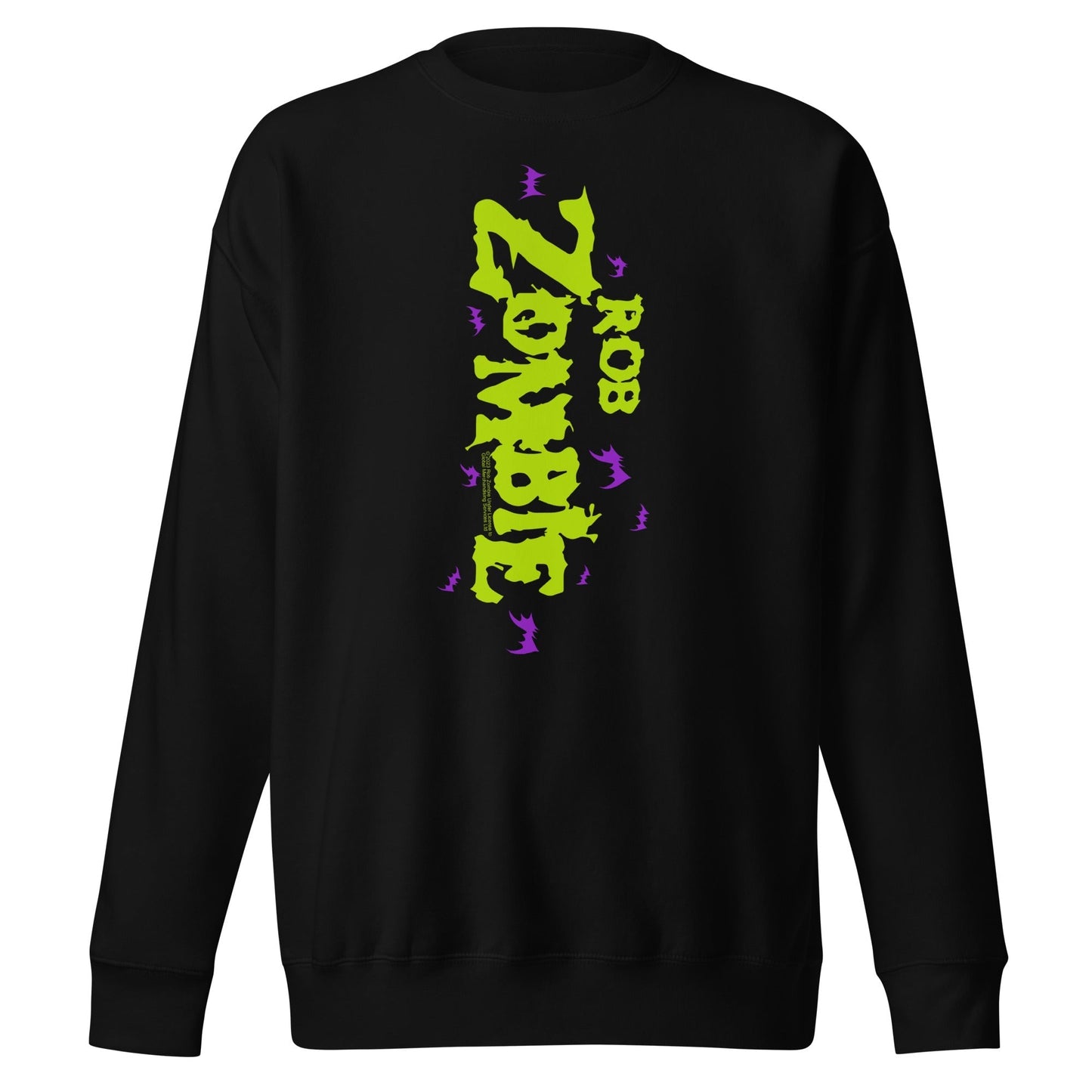 MerchMoment Rob Zombie - Vertical Logo Sweatshirt [Apparel] Black
