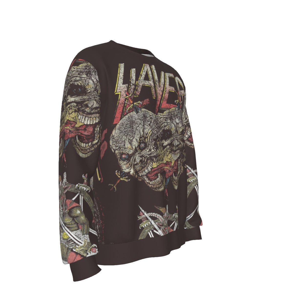 MerchMoment Slayer 666 Ways All Over Print Sweatshirt [Apparel] As Shown