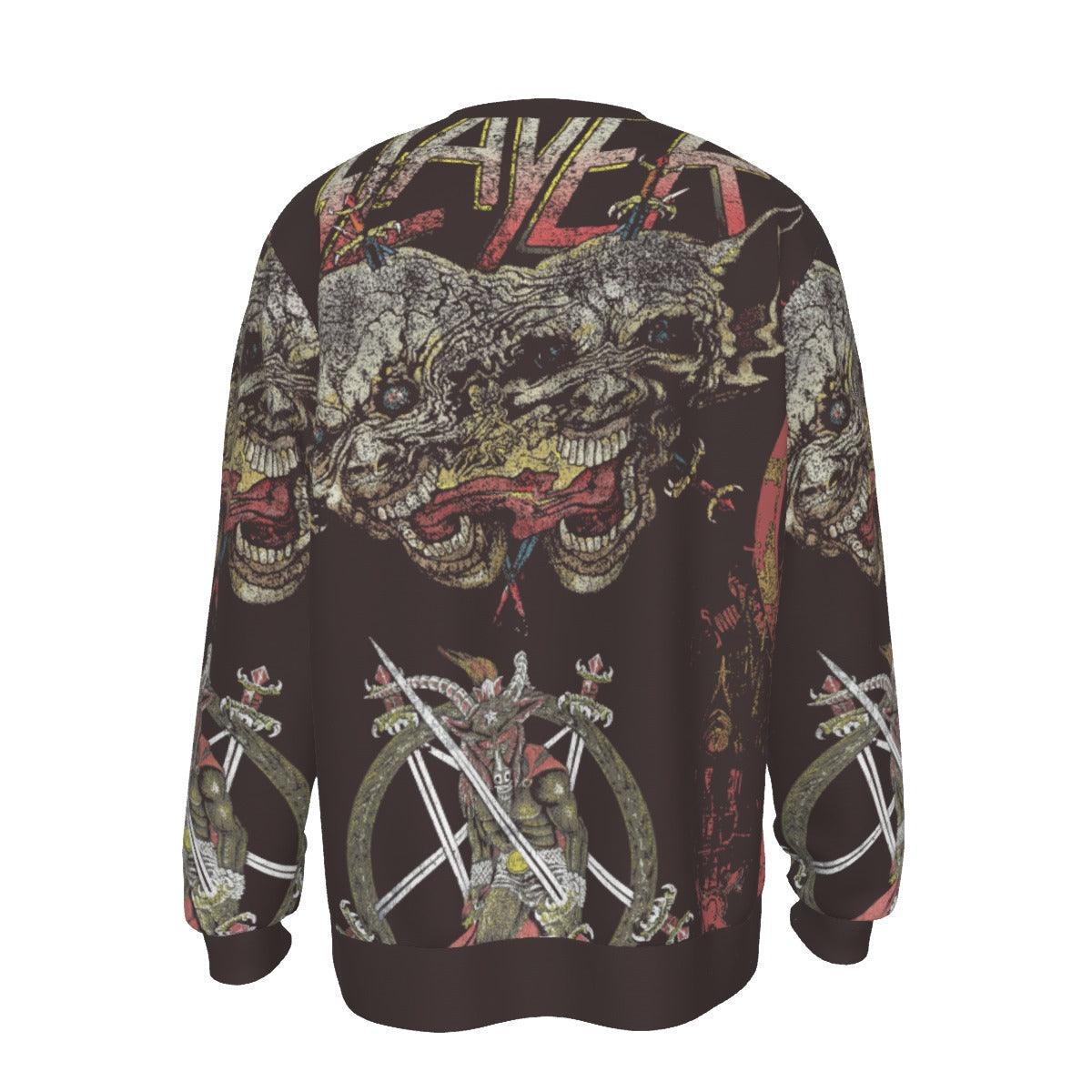 MerchMoment Slayer 666 Ways All Over Print Sweatshirt [Apparel] As Shown