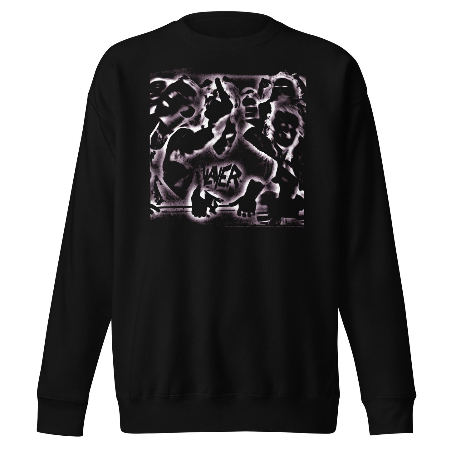 MERCHMOMENT Slayer - Abstract Logo Sweatshirt [Apparel] - Rock Band Apparel