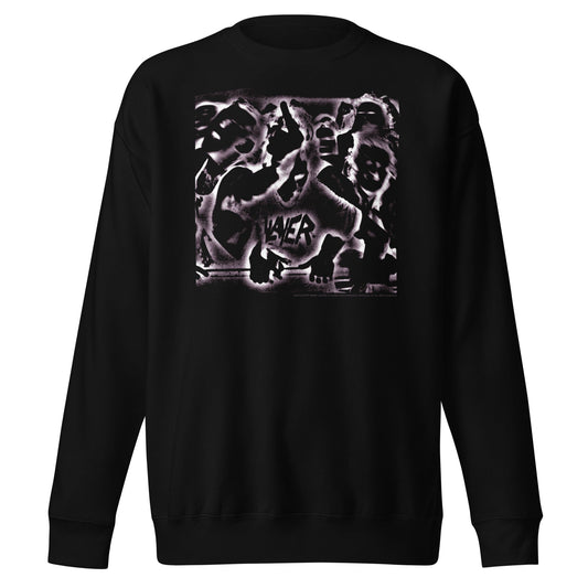 MERCHMOMENT Slayer - Abstract Logo Sweatshirt [Apparel] - Rock Band Apparel