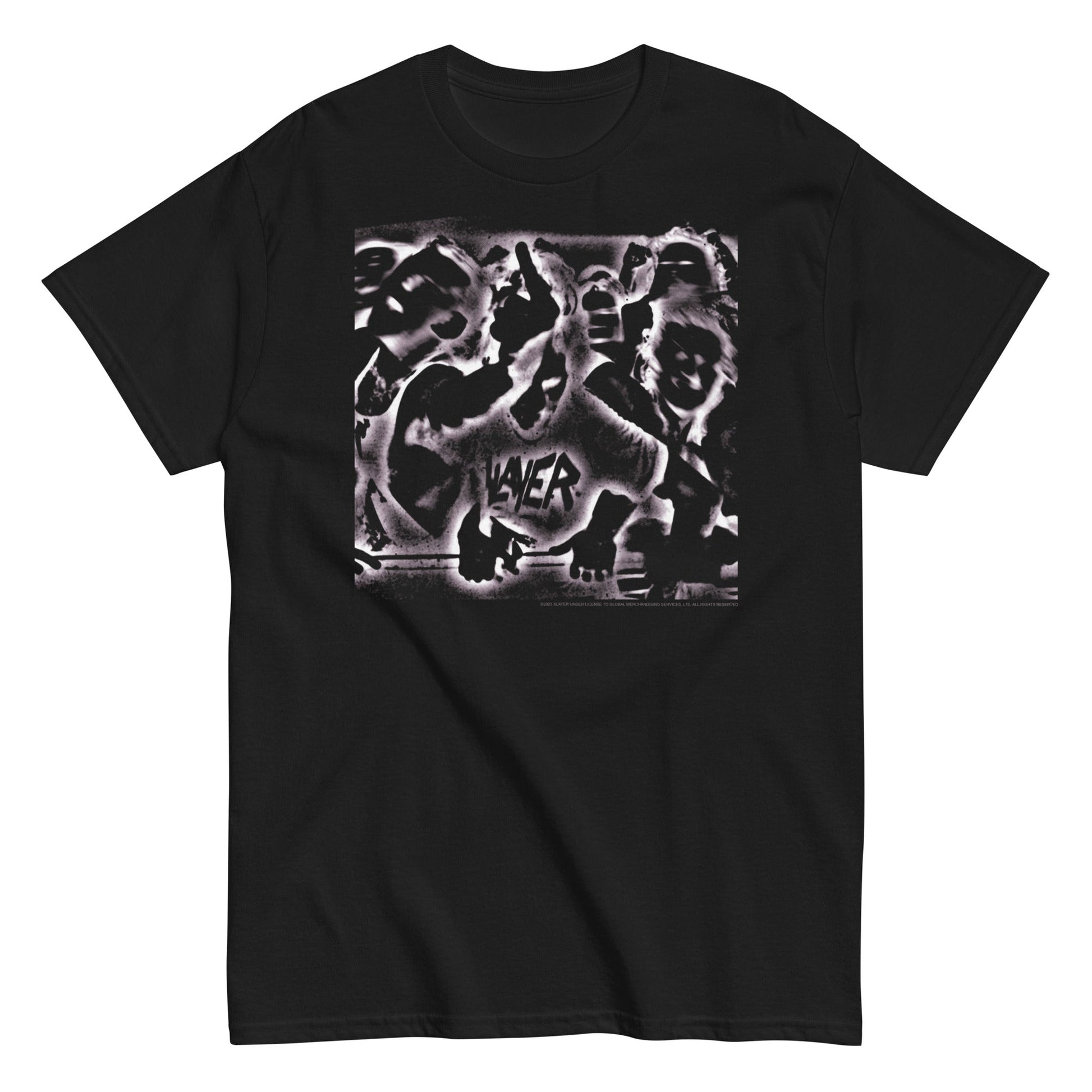 MERCHMOMENT Slayer - Abstract Logo T-Shirt [Apparel] - Rock Band Apparel