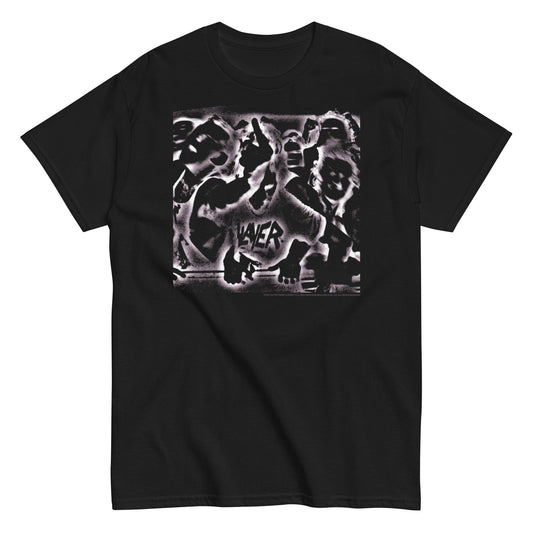 MERCHMOMENT Slayer - Abstract Logo T-Shirt [Apparel] - Rock Band Apparel